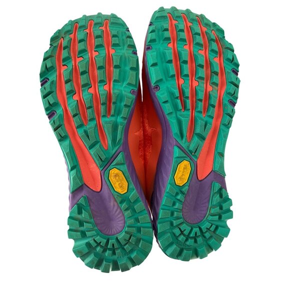 Merrell Womens Sz 8 Agility Peak Flex 3  Vibram Trail Running Shoes Colorful - Picture 11 of 12